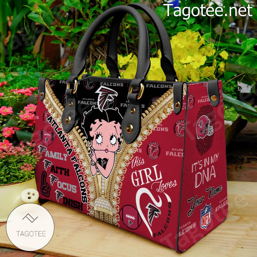 Atlanta Falcons Betty Boop Girl Handbags