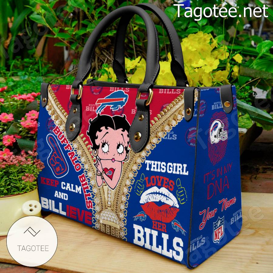 Buffalo Bills Betty Boop Girl Handbags