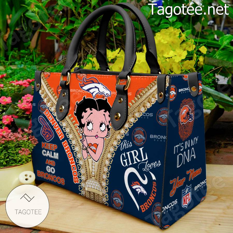 Denver Broncos Betty Boop Girl Handbags