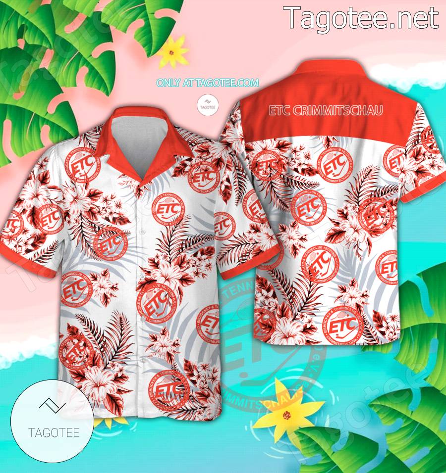 ETC Crimmitschau Hockey Hawaiian Shirts, Shorts - EmonShop