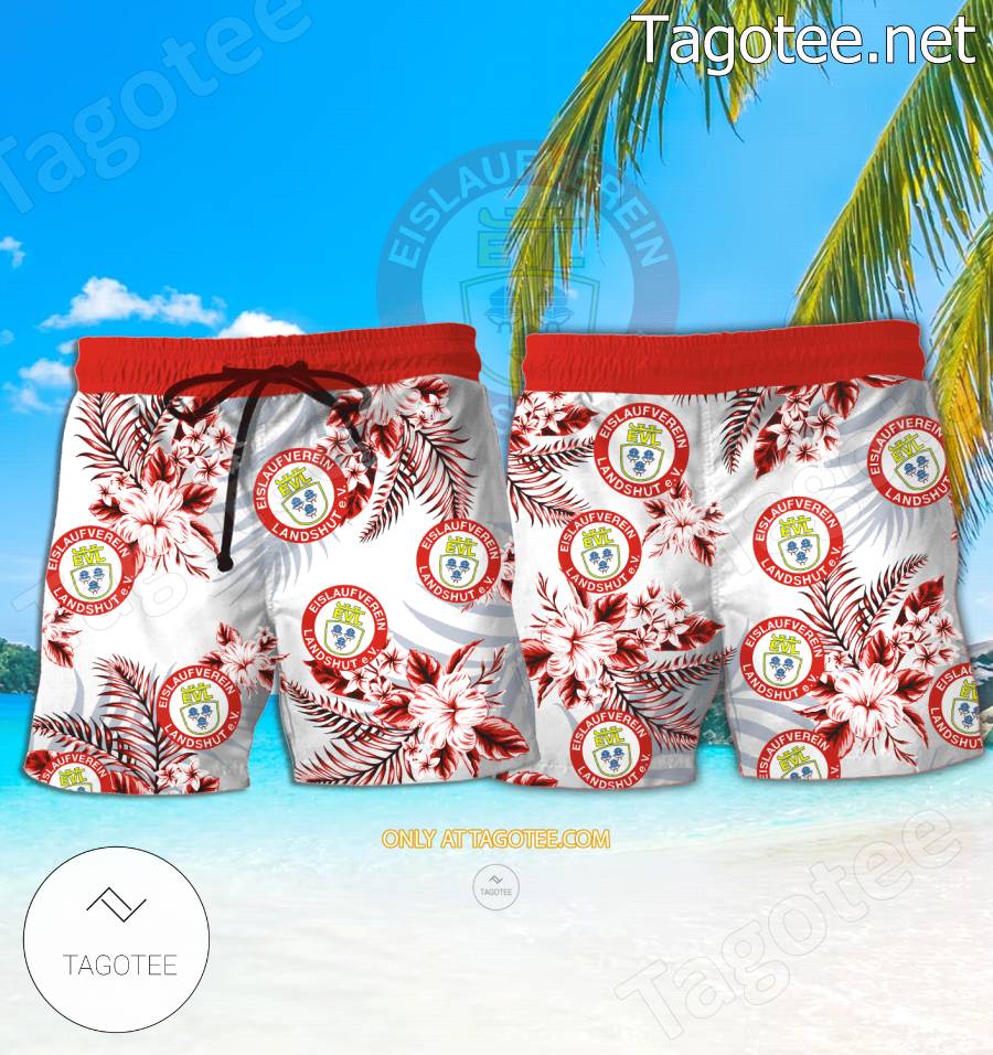 EV Landshut Hockey Hawaiian Shirts, Shorts - EmonShop a