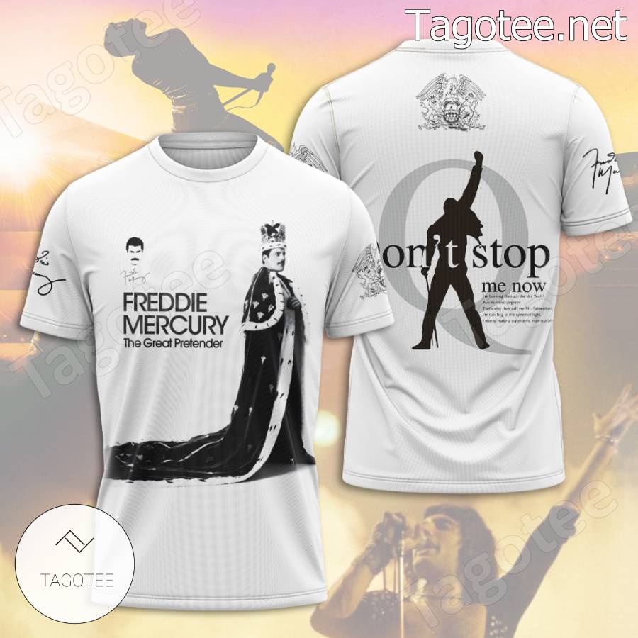 Freddie Mercury The Great Pretender T Shirt Hoodie Tagotee 