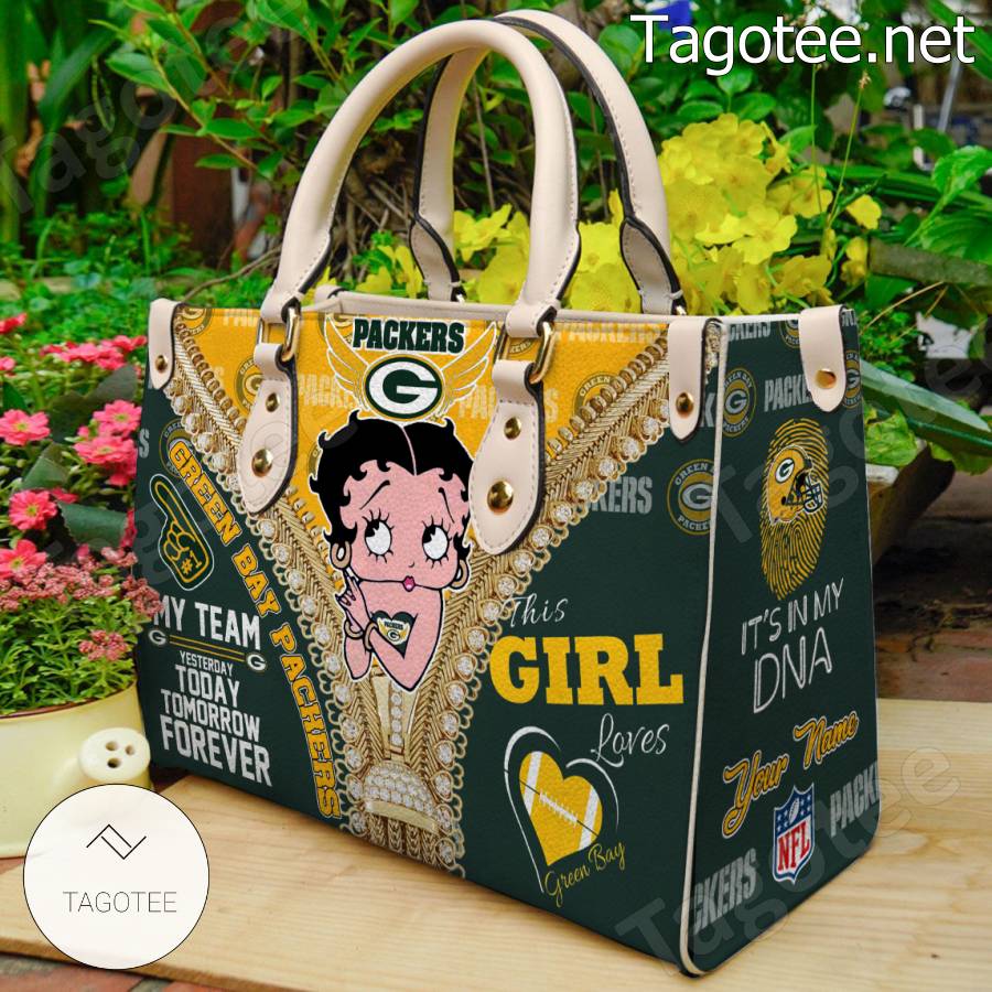 Green Bay Packers Betty Boop Girl Handbags a
