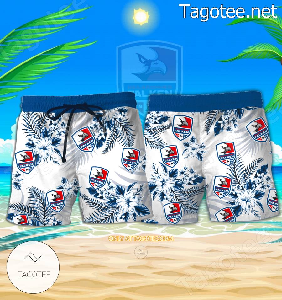 Heilbronner Falken Hockey Hawaiian Shirts, Shorts - EmonShop a
