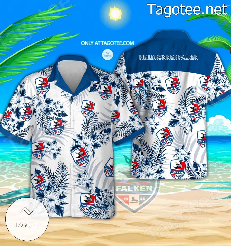 Heilbronner Falken Hockey Hawaiian Shirts, Shorts - EmonShop