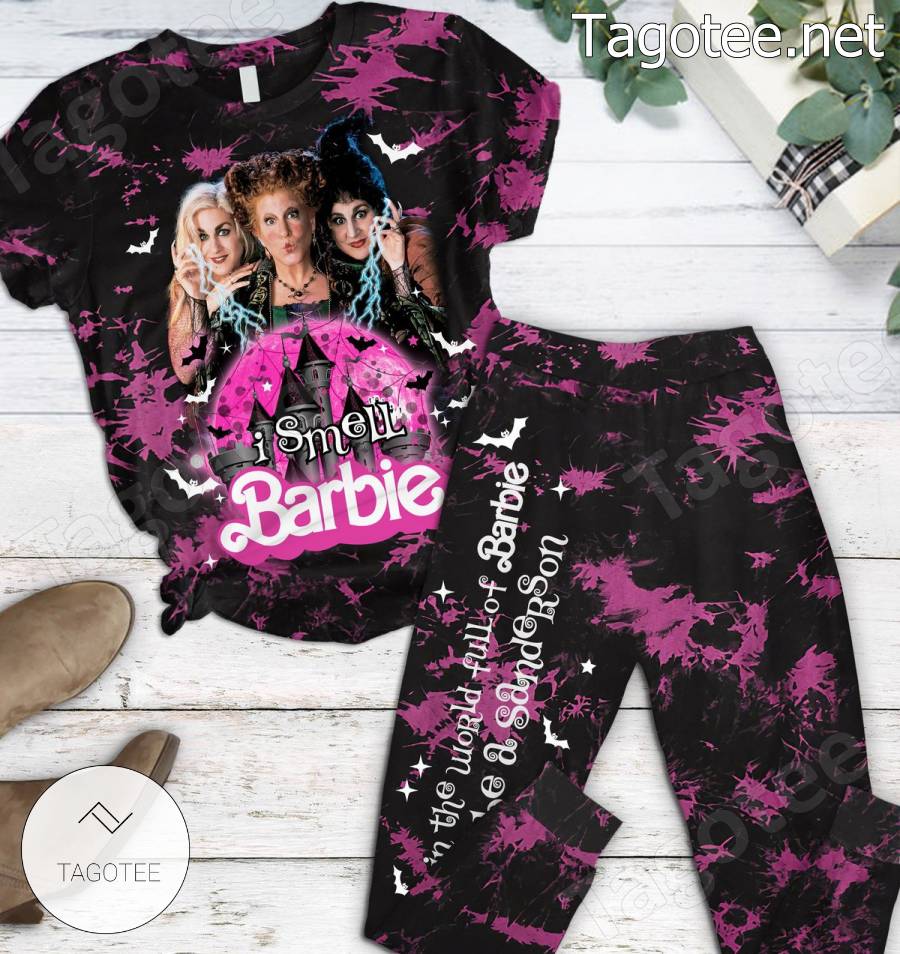 Hocus Pocus I Smell Barbie Pajamas Set Tagotee