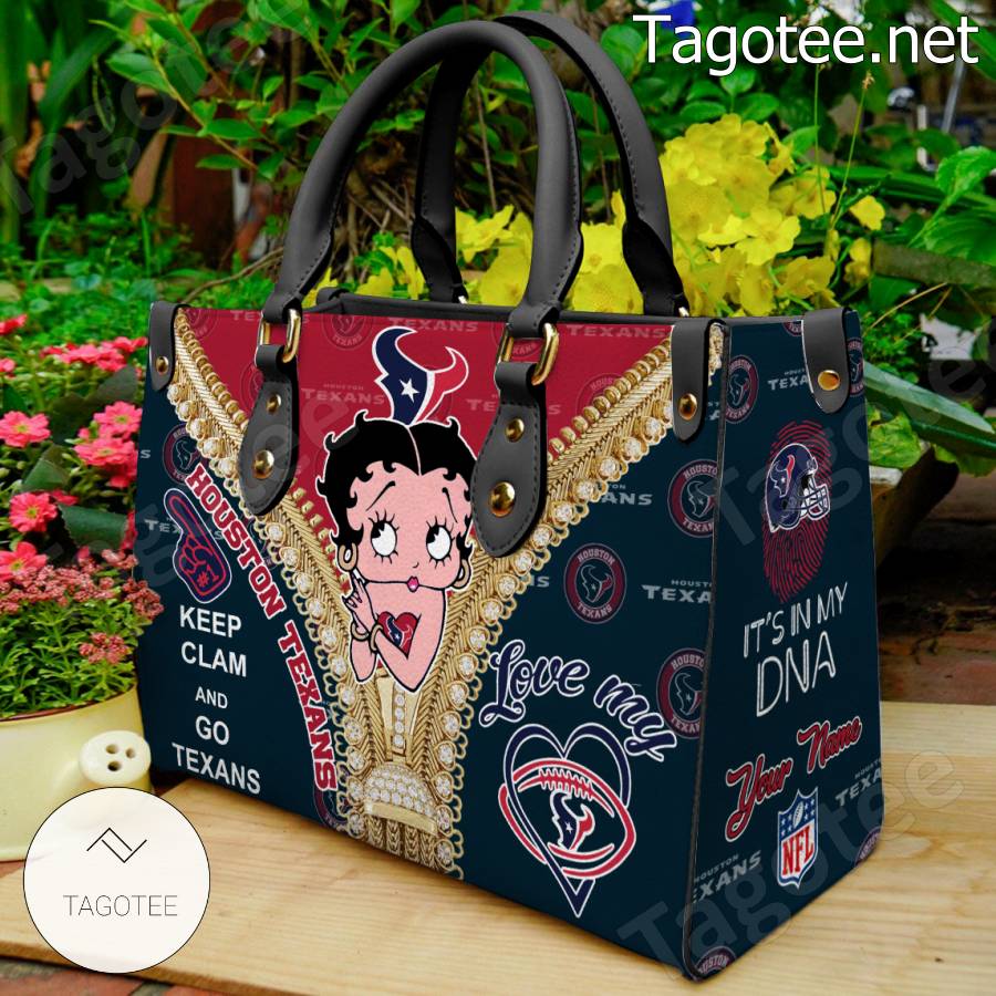 Houston Texans Betty Boop Girl Handbags