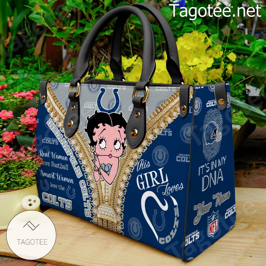 Indianapolis Colts Betty Boop Girl Handbags