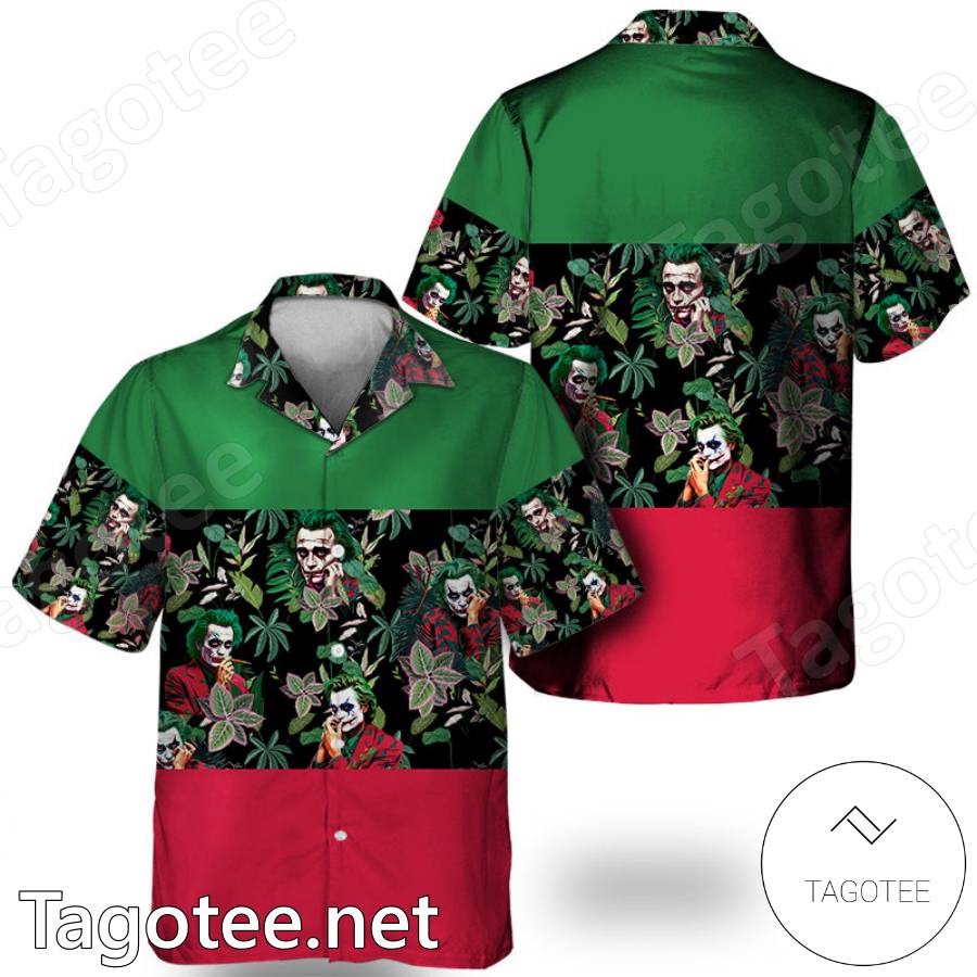 Joker Tropical Plant Hawaiian Shirt - Tagotee