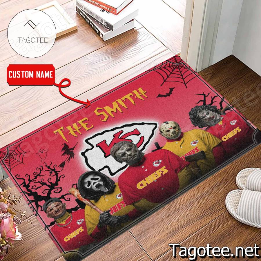 Kansas City Chiefs Football Rug