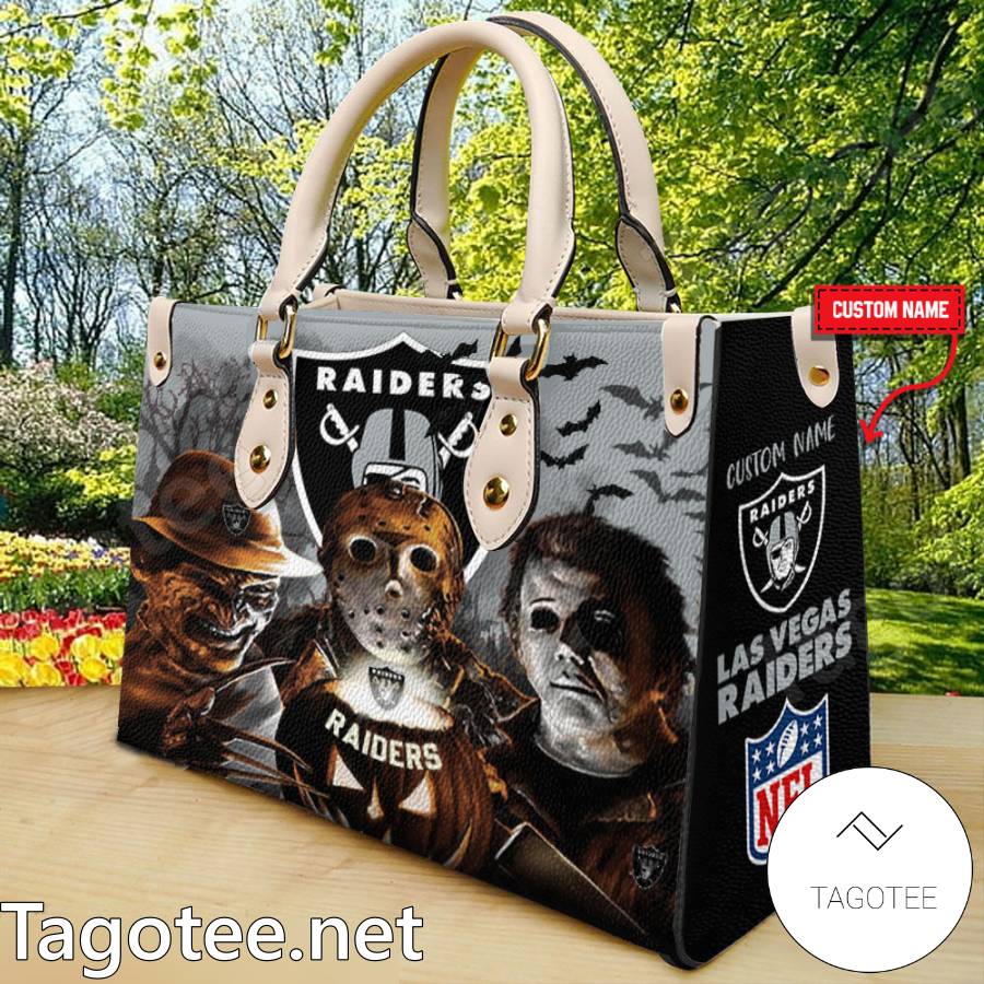 Las Vegas Raiders Jason Voorhees Michael Myers Freddy Krueger Handbags ...