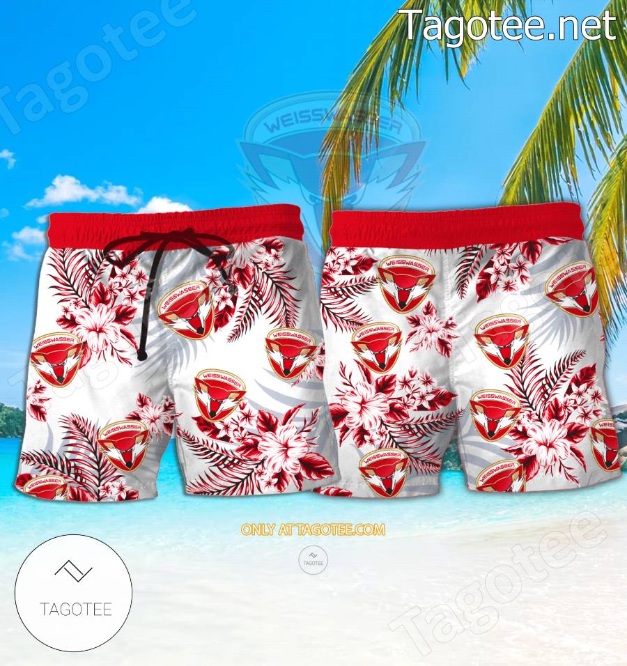 Lausitzer Fuchse Hockey Hawaiian Shirts, Shorts - EmonShop a