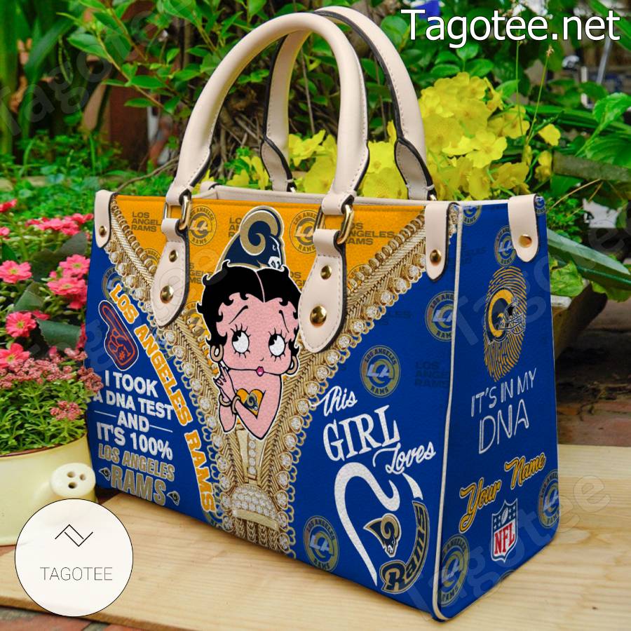 Los Angeles Rams Betty Boop Girl Handbags a
