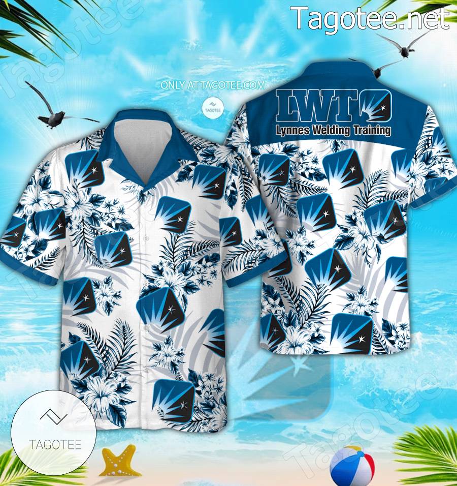 Lynnes Welding Training Logo Hawaiian Shirt – BiShop