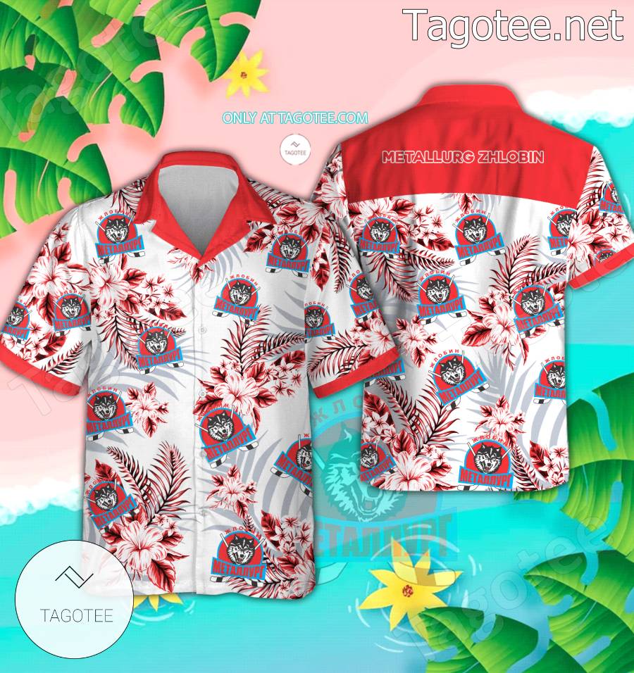 Metallurg Zhlobin Hockey Hawaiian Shirts, Shorts - EmonShop