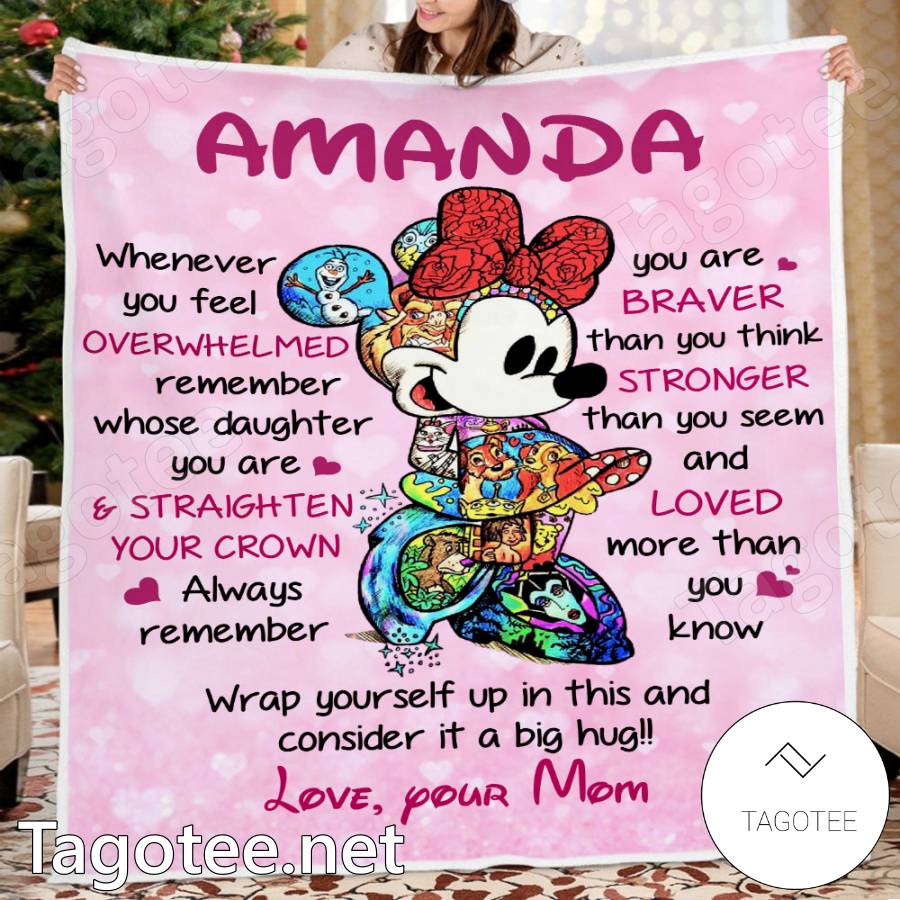 Mickey Amanda Wrap Yourself Up In This And Consider It A Big Hug Blanket a