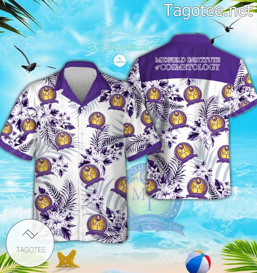 Midfield Institute of Cosmetology Logo Summer Shirt - EmonShop