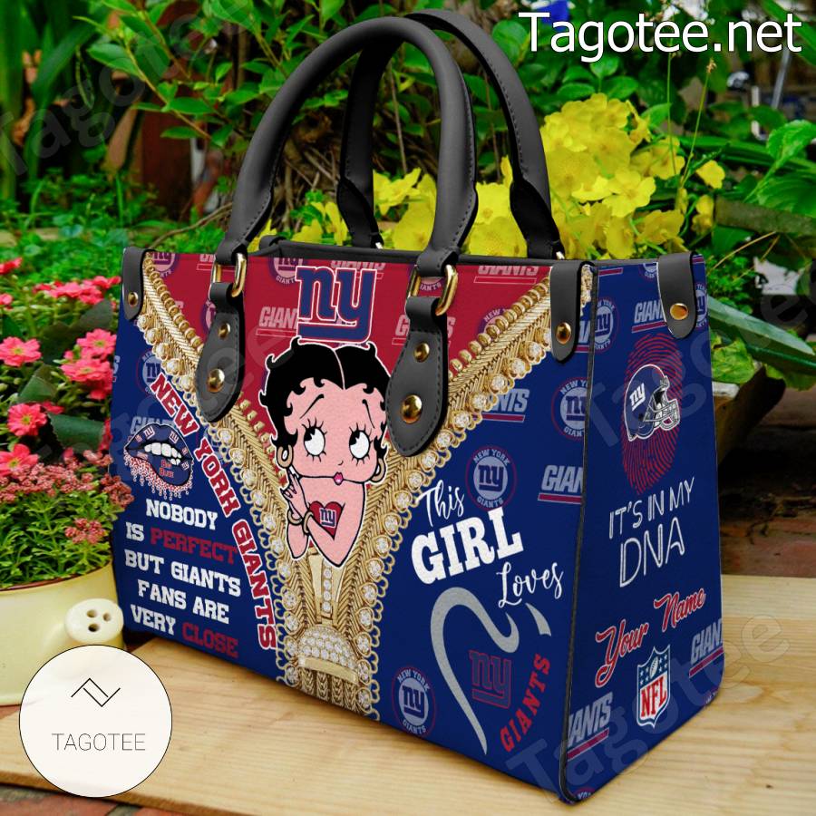 New York Giants Betty Boop Girl Handbags