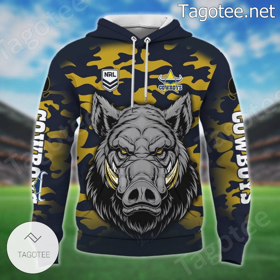 nrl cowboys hoodie