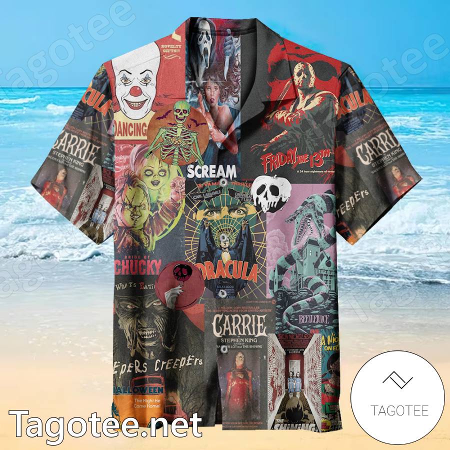 Poster Horror Movie Hawaiian Shirt - Tagotee