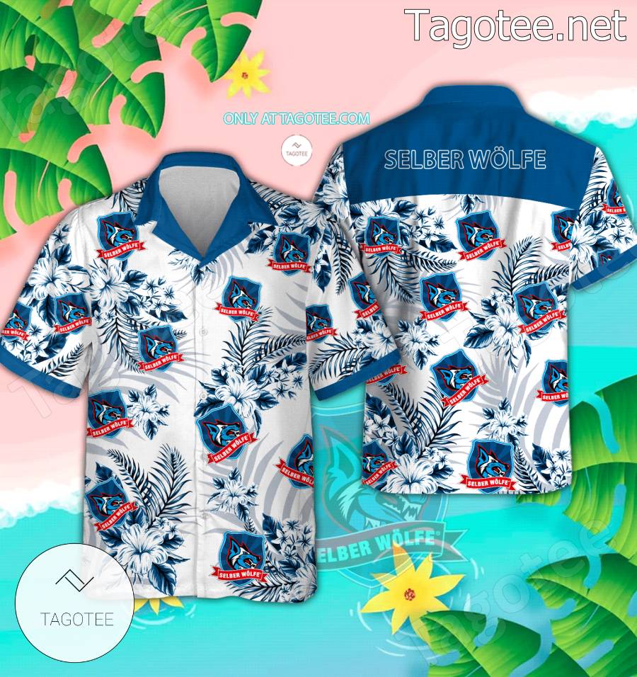 Selber Wolfe Hockey Hawaiian Shirts, Shorts - EmonShop