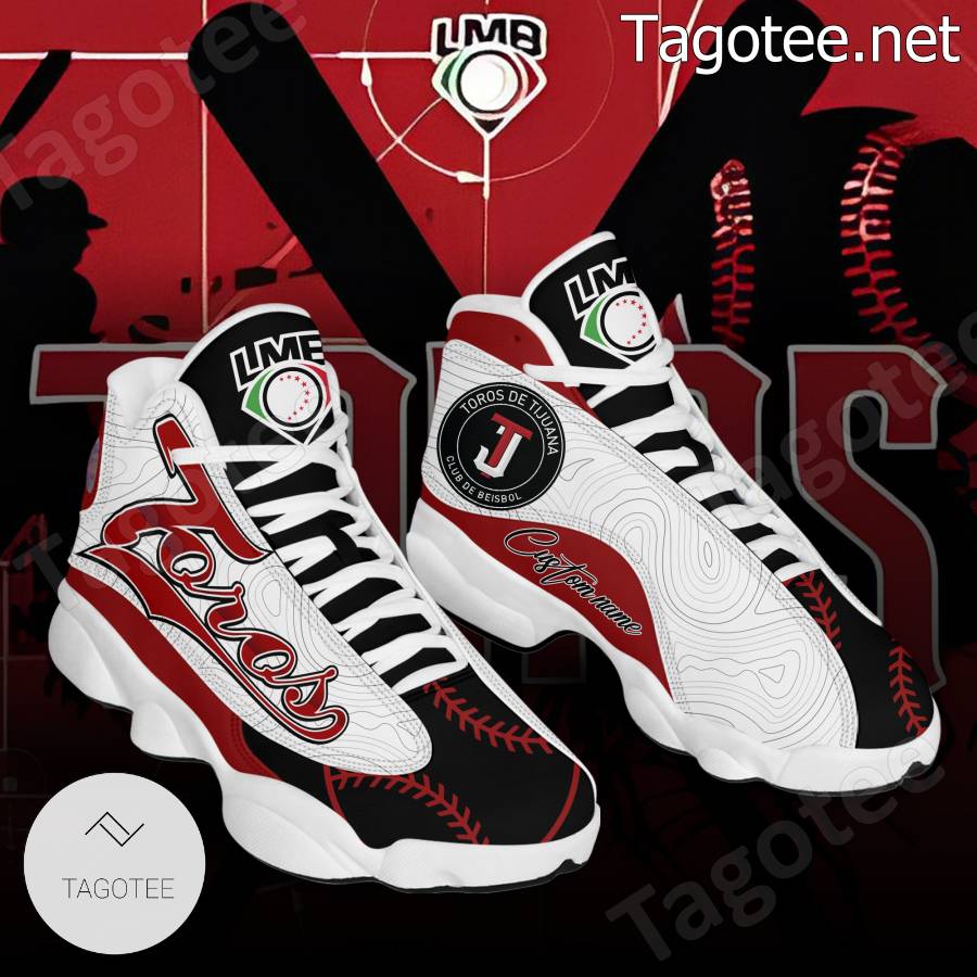 Toros De Tijuana Lmb Personalized Air Jordan 13 Shoes