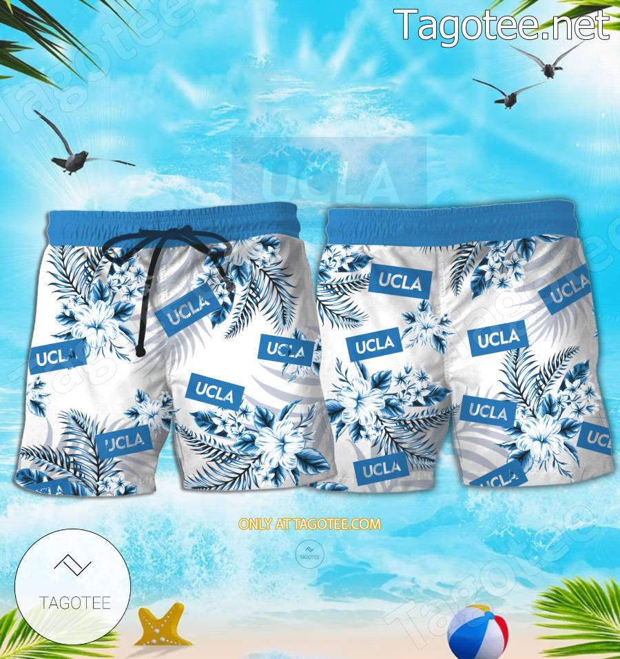 University of California, Los Angeles (UCLA) Logo Hawaiian Shirt - BiShop a