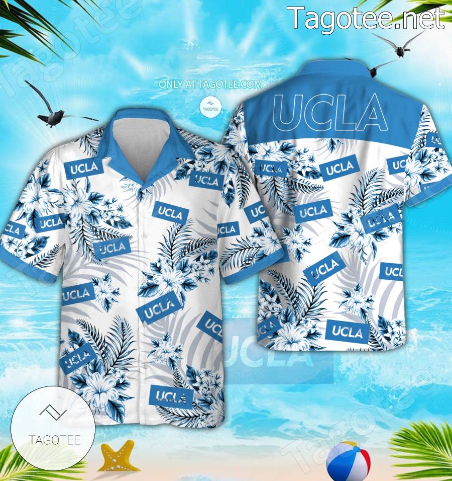 University of California, Los Angeles (UCLA) Logo Hawaiian Shirt - BiShop