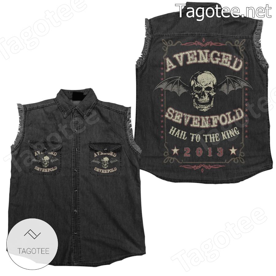 Avenged sevenfold 2024 denim jacket