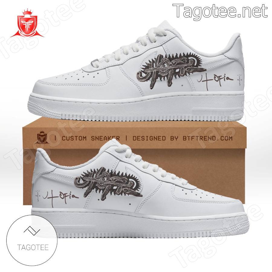 Cactus Jack Utopia Air Force 1 Shoes