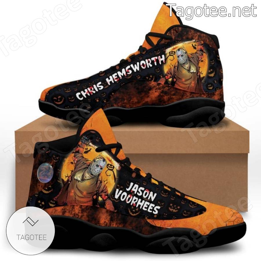 Halloween Jason Voorhees Chris Hemsworth Air Jordan 13 Shoes