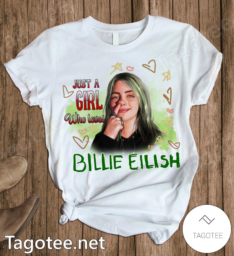 Just A Girl Who Loves Billie Eilish Pajamas Set a