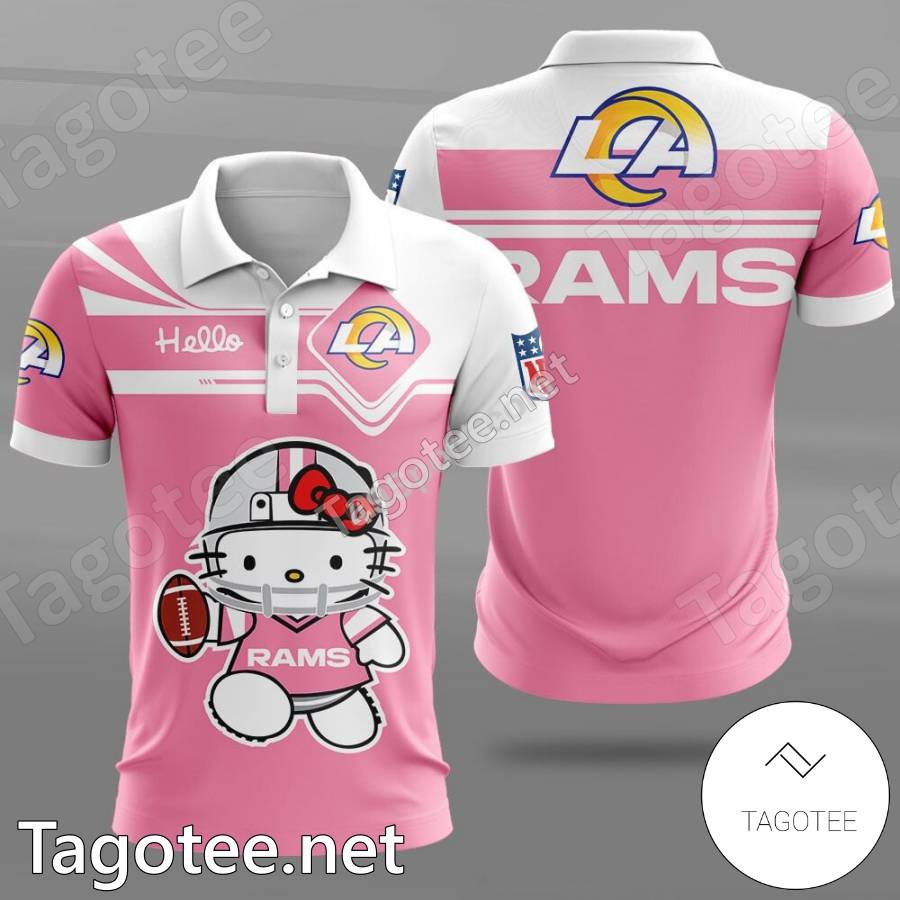 Los Angeles Rams Hello Kitty Pink T-shirt, Hoodie - Tagotee