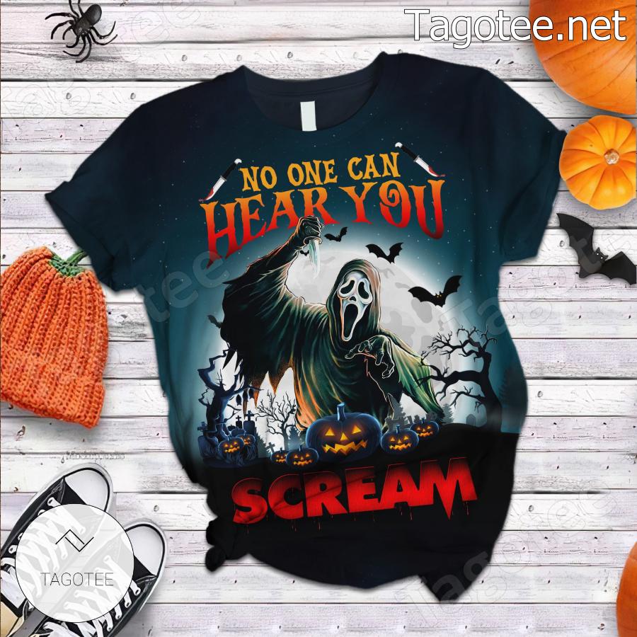 No One Can Hear You Scream Pajamas Set - Tagotee