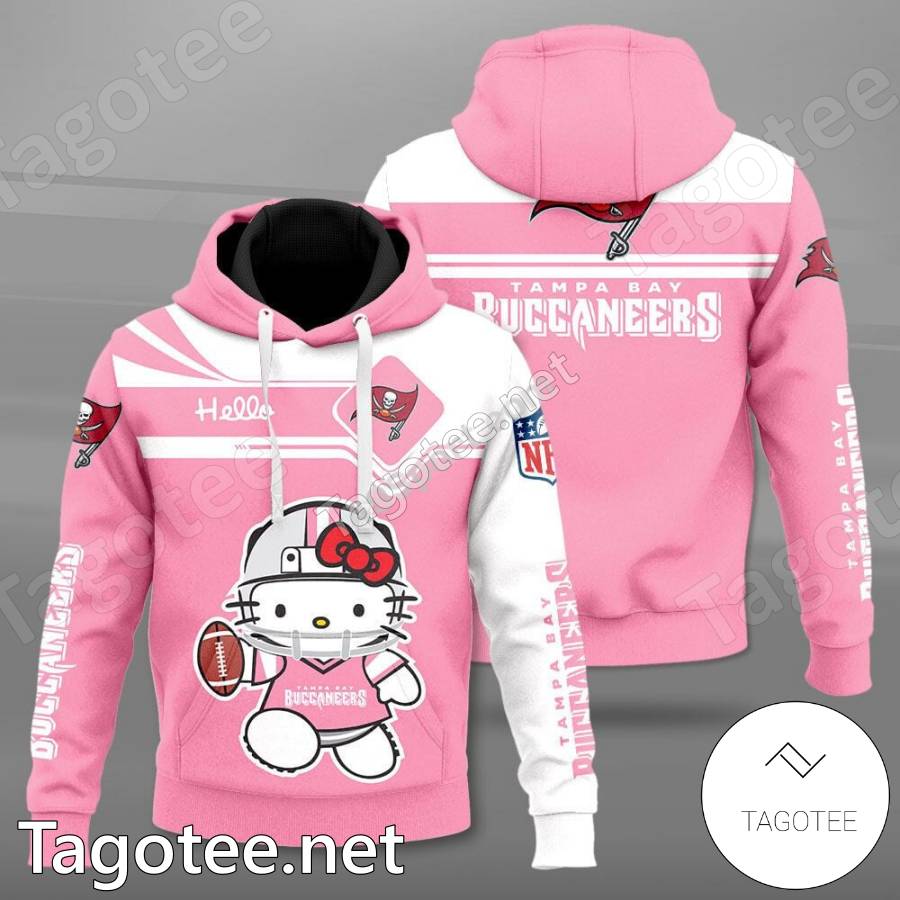 Tampa Bay Buccaneers Baseball Jersey NFL Hello Kitty Custom Name