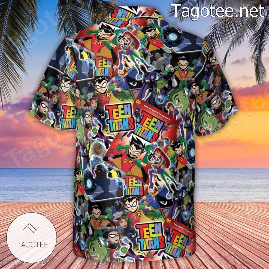 The Complete Series Teen Titans Cartoon Hawaiian Shirt - Tagotee