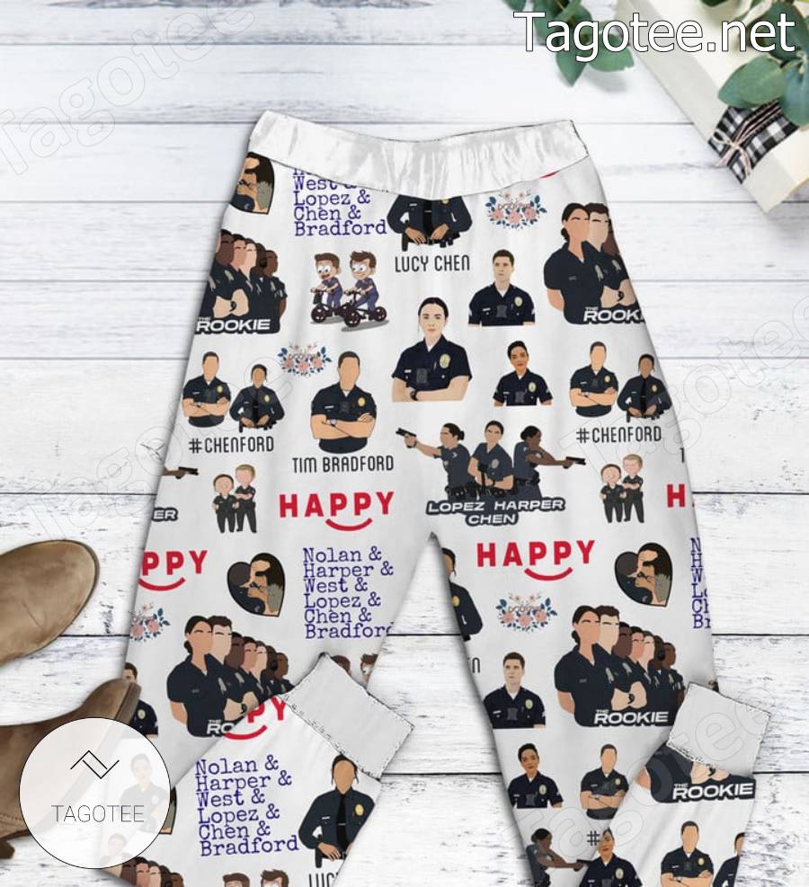 This Is My The Rookie Watching Pajamas Set b