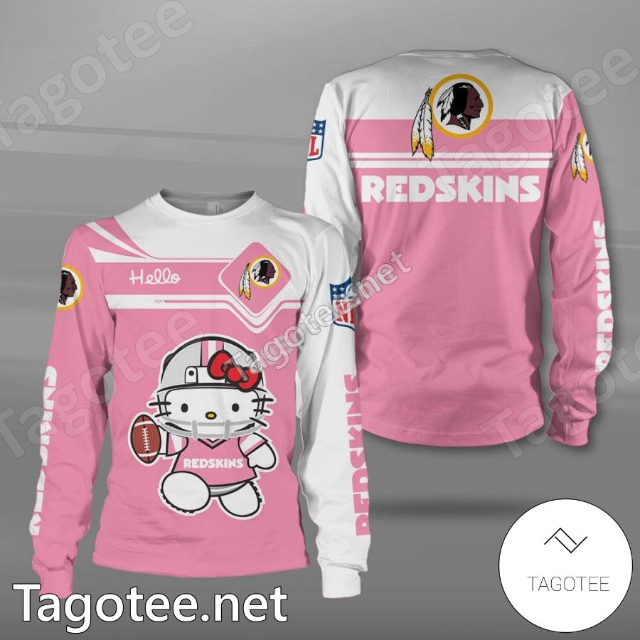 Washington Commanders Baseball Jersey NFL Hello Kitty Custom Name & Number