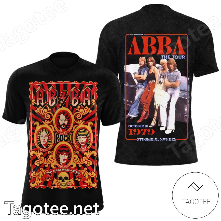 Abba Rock N Roll Hasta Manana The Tour October 20 1979 T-shirt, Hoodie c