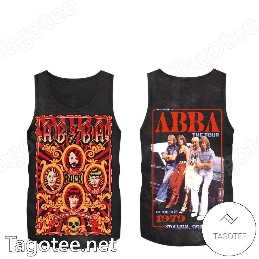 Abba Rock N Roll Hasta Manana The Tour October 20 1979 T-shirt, Hoodie x