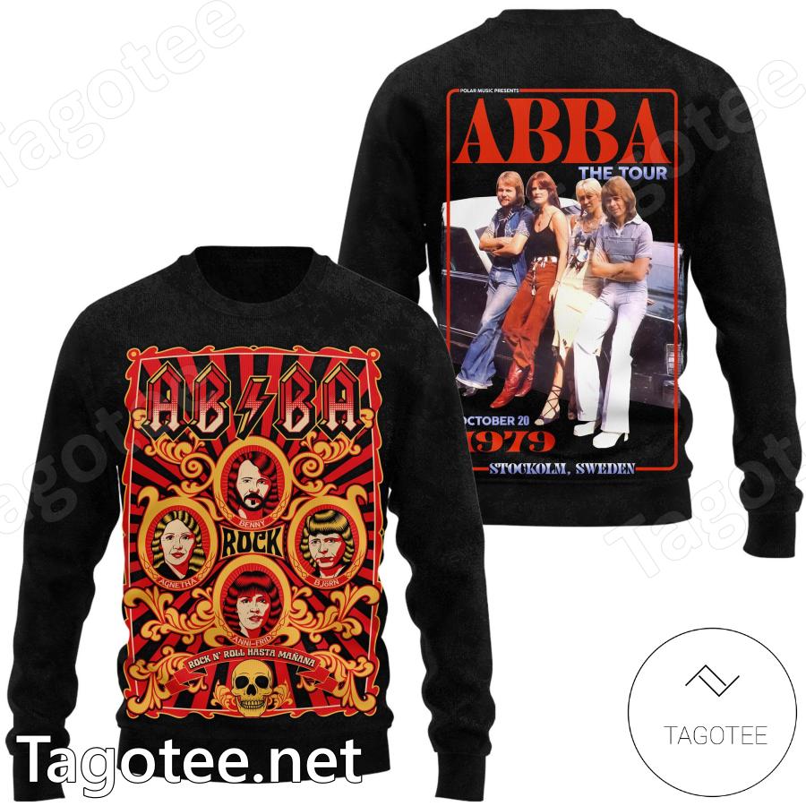 Abba Rock N Roll Hasta Manana The Tour October 20 1979 T-shirt, Hoodie y