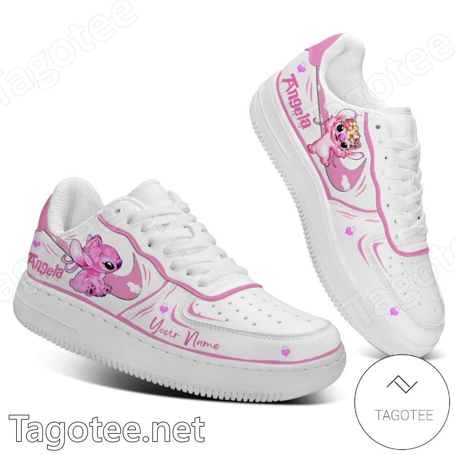 Angela Stitch Just Do It Personalized Air Force 1 Shoes a