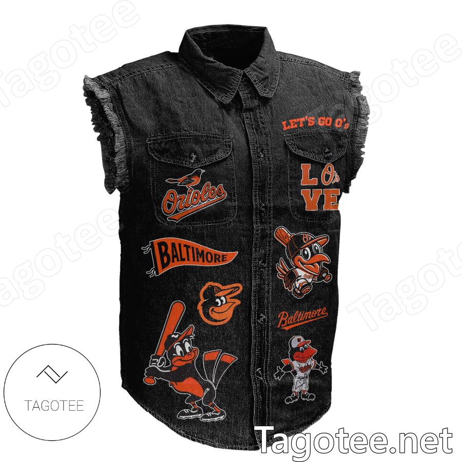 Baltimore Orioles Drops The Last Out And Then They Lose Sleeveless Denim Jacket a