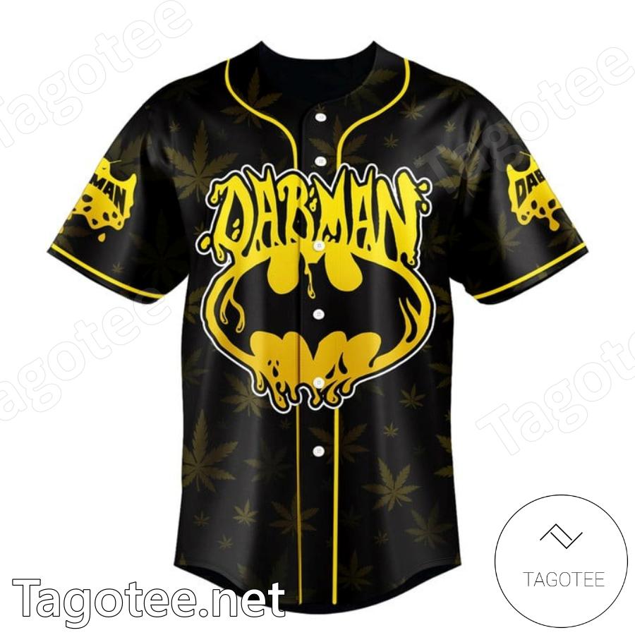 Batman Dabman Dabbin With My Homies Baseball Jersey a