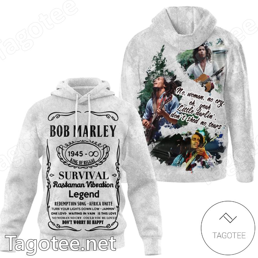 Bob Marley Survival Rastaman Vibration Legend Sweatshirt, Hoodie
