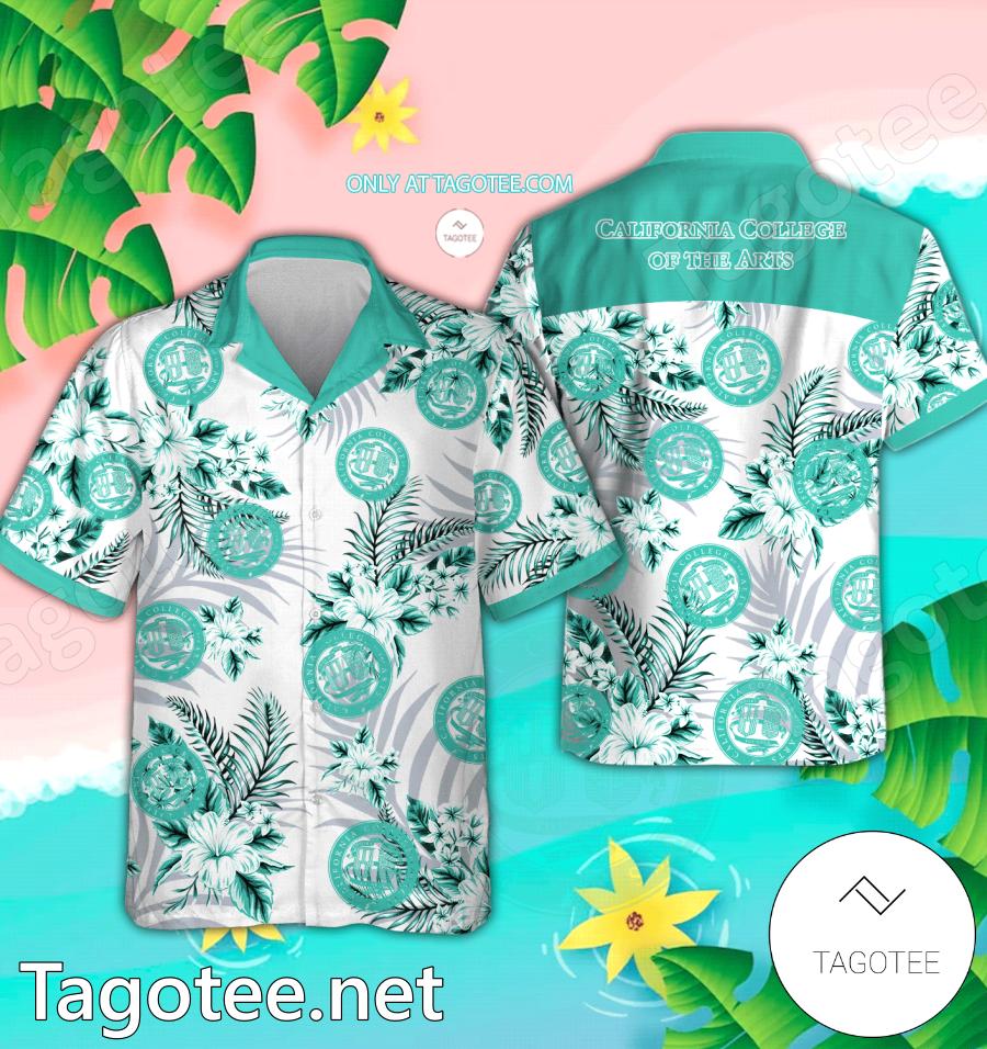 California College of the Arts Hawaiian Shirt, Beach Shorts - EmonShop
