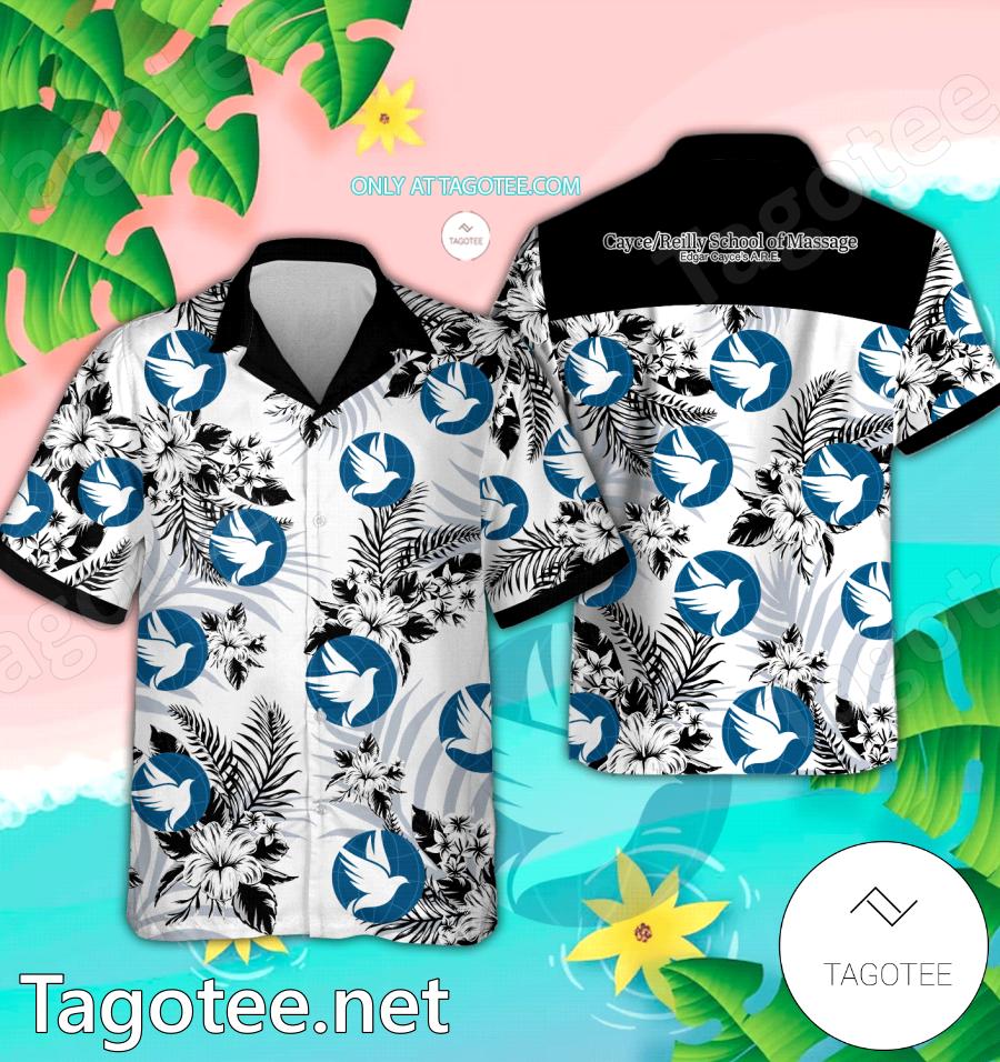 CayceReilly School of Massage Hawaiian Shirt, Beach Shorts - EmonShop