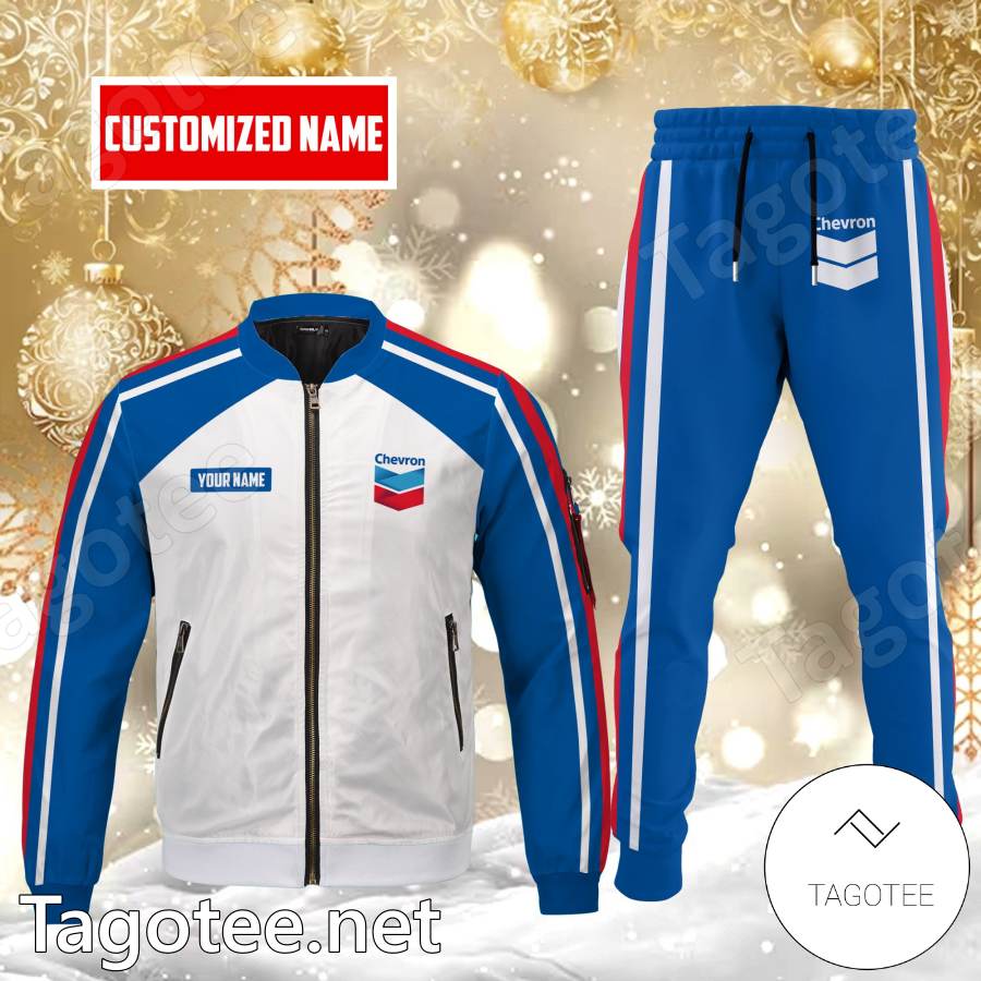 Chevron Logo Personalized Hoodie Jacket And Pant - Tagotee