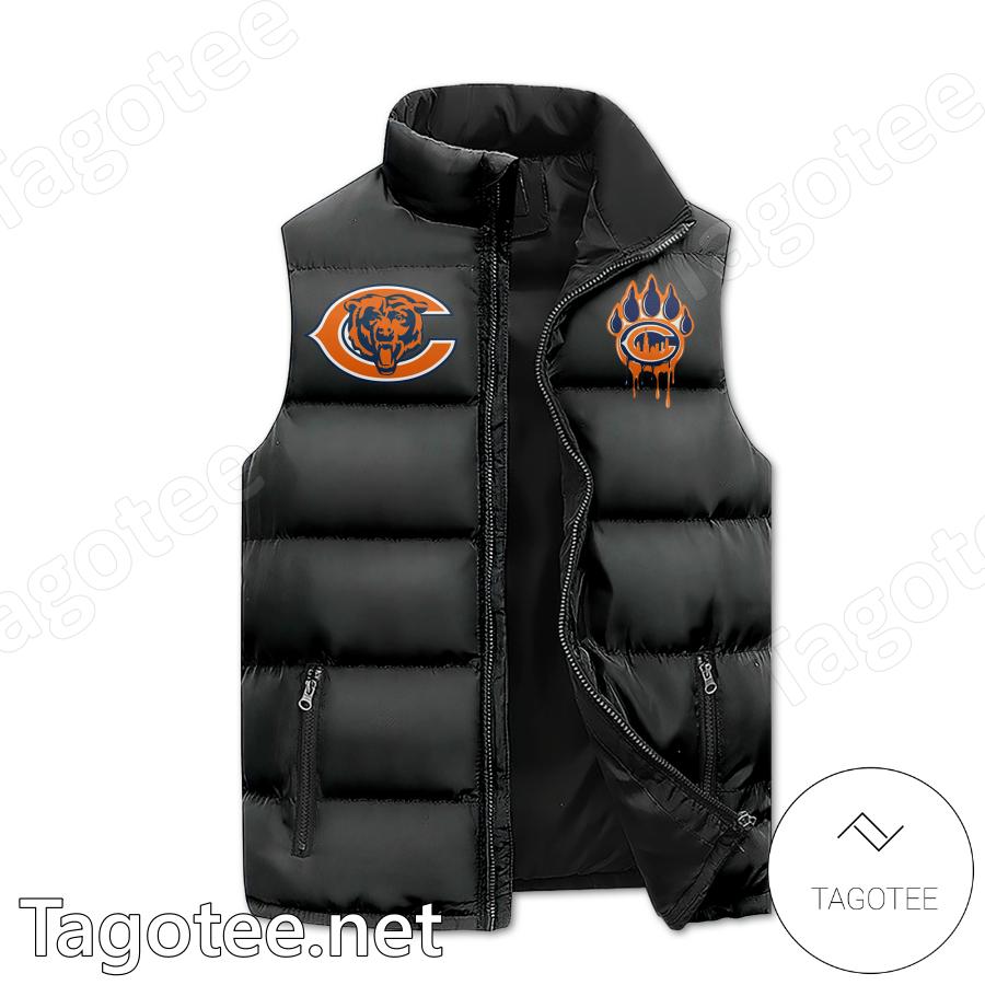 Chicago Bears Da Bears Monsters Of The Midway Puffer Vest a