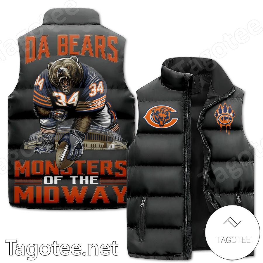 Monsters Of The Midway Chicago Bears T-Shirt - TeeNavi